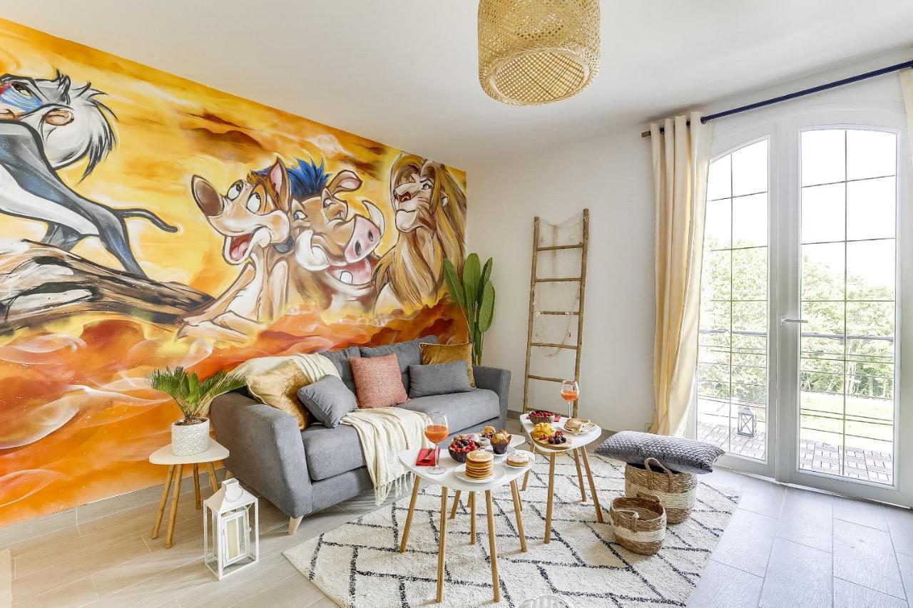 Suite Roi Lion - 4P - Proche Disney Montry Exterior foto